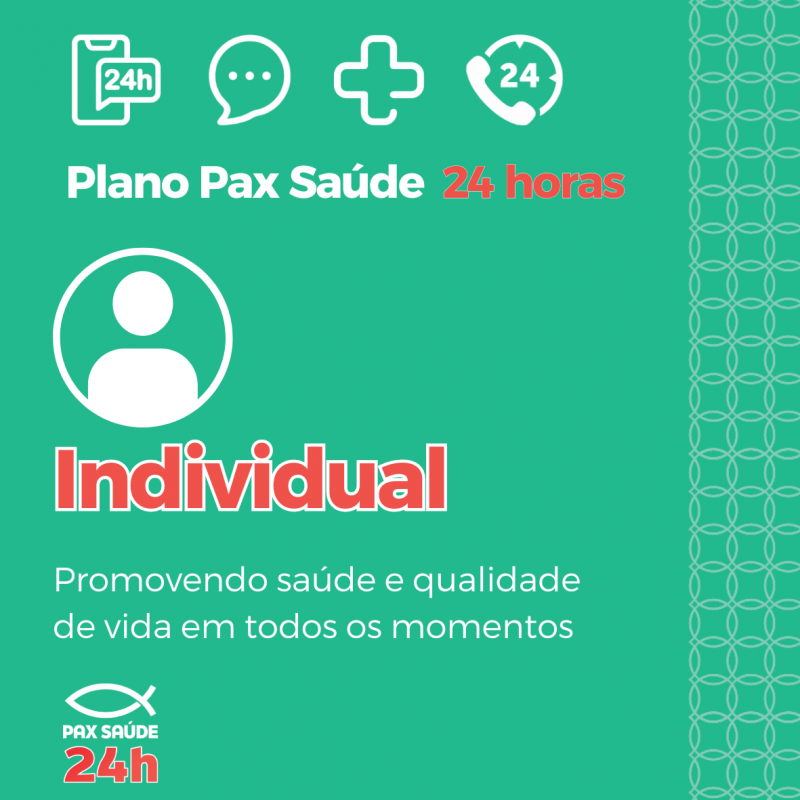 PLANO PAX SAÚDE 24H Individual